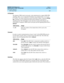 Page 629DEFINITY ECS Release 8.2
Administrator’s Guide  555-233-506  Issue 1
April 2000
Screen reference 
605 DS1 Circuit Pack 
17
D-Channel
The Japanese 2Mbit trunk circuit pack, when administered to support ISDN-PRI 
signaling, allows you to assign the D-channel to any channel from 1 to 31 in an 
E-1 facility. You cannot submit the screen if this field is blank. Using the 
change 
ds1
 command, you can change this field if the D-channel is not used in a 
signaling group. This field appears only when the...