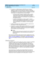 Page 142DEFINITY Communications System Generic 2.2 and Generic 3 V2 
DS1/CEPT1/ISDN PRI Reference  
555-025-107  Issue 1
July 1993
Layers 2 and 3 
Page 5-26 ISDN PRI Layer 3 
5
nFor c alls from non-ISDN end p oints to ISDN PRI trunks, the b earer 
c ap ab ility IE, exc ep t for the information typ e c od epoint, is p op ulated  
automatic ally b ased  on the typ e of end p oint. For examp le, if the end p oint 
is an MPDM set for mod e 0 op eration, the BC IE is p op ulated  with mod e 0 
c harac teristic s. Two...