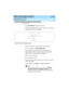 Page 69DEFINITY System’s Little Instruction Book
for advanced administration  555-233-757  Issue 1
April 2000
Managing vectors and VDNs 
51 Vector Directory Numbers 
To add a VDN:
1. Type 
add VDN 5011 and press RETURN.
You enter the VDN extension you want to add. The Vector 
Directory Number screen appears.
Vector Directory Number screen
2. Type a description for this VDN in the Name field.
In our example, type 
Sales Department.
The information in the VDN Name field appears on a 
display phone. This allows...