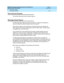 Page 161DEFINITY Enterprise Communication Server Release 8.2
Reports Guide  555-233-505  Issue 1
April 2000
Traffic Data Analysis 
3-119 Port Network Reports 
3
Port Network Reports
This sec tion d isc usses the p ort network rep orts.
Blockage Study Report
The Bloc kag e Stud y Rep orts p rovid e information on usag e and  b loc kag e for 
eac h p ort network as well as b etween switc h nod e p airs.
There are two rep orts: One p rovid es p ort network (PN) and  p ort network link 
(PNL) d ata and  the other p...