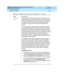 Page 181DEFINITY Enterprise Communication Server Release 8.2
Reports Guide  555-233-505  Issue 1
April 2000
Traffic Data Analysis 
3-139 System Status Reports 
3
TRAFFIC 
STATUSView1 d isp lays the c all handling  status for trunk, hunt, and  
attend ant g roup s; View2 only d isp lays the c all hand ling  status 
for trunk and  attend ant g roup s. For trunk g roup s, the rep orts 
ind ic ate the numb er of queued  c alls d uring  the p reviously 
c omp leted  measurement interval for the id entified  trunk...