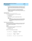 Page 219DEFINITY Enterprise Communication Server Release 8.2
Reports Guide  555-233-505  Issue 1
April 2000
Traffic Data Analysis 
3-177 Trunk Group Status Report 
3
nIf the Perc ent Outgoing Bloc king  field shows a value g reater than zero, the 
Queue Overflow (if a q ueue is ad ministered  for the trunk g roup ), Queue 
Ab and on, and Group  Overflow field s should  also have values g reater than 
zero.
nMeasurement hour d ata rep orted  in the System Status Rep ort (for 
examp le, monitor system view1 or...