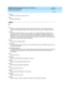 Page 351DEFINITY Enterprise Communication Server Release 8.2
Reports Guide  555-233-505  Issue 1
April 2000
Glossary and Abbreviations 
GL-35  
multirate
The new N x DS0 servic e (see N x DS0).
MWL
Messag e-waiting  lamp
N
N+1
Method  of d etermining  redundant b ackup req uirements. Examp le: if four rectifier modules are 
req uired  for a DC-powered  sing le-c arrier c ab inet, a fifth rec tifier mod ule is installed for b ackup.
N x DS0
N x DS0, equivalently referred  to as N x 64 kb ps, is an emerg ing...