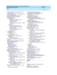 Page 370DEFINITY Enterprise Communication Server Release 8.2
Reports Guide  555-233-505    Issue 1
April 2000
Index 
IN-2  
Call by Call (CBC) Service Selec tion feature
rep orts
,3-183Call by Call (CBC) Trunk Group  Measurements 
rep ort,3-185to3-192
Call Center Op erations worksheet,A-8call c lassifiers (CC),3-140, 3-143Call Coverag e feature
d ata analysis
Bridged Call Appearance
,3-49
Call Forward ing,3-49
Call Pic kup,3-49
Distributed Communications System
(DCS)
,3-49
interactions
Automatic Callb ac k...