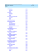 Page 7DEFINITY Enterprise Communication Server Release 8.2
Reports Guide  555-233-505  Issue 1
April 2000
Contents 
vii  
nESM Reports3-110
Command3-110
Screen3-111
nVC Reports3-113
Command3-113
Screen3-113
nPerformance Summary Report3-116
Command3-116
Screen3-116
nPort Network Reports3-119
nBlockage Study Report3-119
Command3-121
Port Network Screen3-121
Switch Node Screen3-124
nPort Network Load Balance Report3-125
Command3-126
nPort Network Load Balance 
Total Calls Report3-127
Screen3-127
nPort Network...