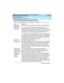 Page 214Technical Specifications 
204 Additional Hardware to Use Features 
DEFINITY Enterprise Communications Server Release 8.2
System Description  555-233-200  Issue 1
April 2000
Call manage-
ment system 
(CMS) (Cate-
gory A only)For R7 and later, all models, the ethernet port on the C-LAN board. 
For si models: port on a processor interface circuit pack and, 
depending on distance, an IDI or DSU. Alternatively, a port on a pro-
cessor interface is connected to a data module. The data module is 
connected to...