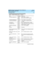 Page 251DEFINITY Enterprise Communications Server Release 8.2
System Description  555-233-200  Issue 1
April 2000
Technical Specifications 
241 Call Progress Tones 
Call waiting ringback tone 440 Hz + 
480 Hz;
440 Hz900 on (440 Hz + 480 Hz), 
200 on (400 Hz), 2900 off; repeated
Centralized attendant call:
incoming call identification480 Hz & 
440 Hz & 
480 Hz100 on (480 Hz), 100 on (440 Hz),
100 on (480 Hz), followed by silence;
no repeat
Coverage tone 440 Hz 600 on, followed by silence; no repeat
Confirmation...