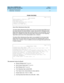 Page 123What’s New in DEFINITY ECS
Release 8.2 Job Aid  555-233-754  Issue 1
April 2000
Networking Enhancements 
117 Networking - International 
2
Seize When Maintenance Busy field
The Seize When Maintenance Busy field is new to trunk group type DIOD, but is 
the same field with the same definition, values, help and error messages as the 
Seize When Maintenance Busy field currently shown for tie trunk groups. On the 
DIOD form it displays only when the group type is diod and the Trunk Signaling 
Type field is...