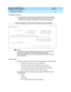 Page 165What’s New in DEFINITY ECS
Release 8.2 Job Aid  555-233-754  Issue 1
April 2000
Networking Enhancements 
159 Networking - ISDN Public 
2
SS Option A Choices
nThe “Send Name:” field on page 2 of ISDN Trunk Group form allows the 
“r”(estricted) choice when the “Supplementary Service Protocol” is set to 
“A” (National SS protocol). Standard error and help messages apply.
NOTE:
For the Bellcore National ISDN Calling Name feature for PRI, DEFINITY 
supports the callingName, NAME, NamePresentationAllowed,...