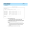 Page 273What’s New in DEFINITY ECS
Release 8.2 Job Aid  555-233-754  Issue 1
April 2000
Networking Enhancements 
267 Networking - ATM 
2
nThe Port is deciphered as: ATxy. 
— xy is the connection number, not the port network number. 
nThe mapping between connection number and port network number can 
be found with the command list atm pnc. 
nThe Aux Data field contains the originating/ destination port network 
numbers. 
— The rightmost two digits are the destination port network number. 
— The remaining leftmost...