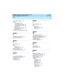 Page 88Index 
72  
DEFINITY System’s Little Instruction Book
for basic diagnostics  
555-233-758  Issue 1
April 2000
error types, common,34
errors
18-busied out
,35
1-circuit pack removed,37
513-equipment missing,36
clearing,29
frequently-encountered,34
preventing,38
extended service agreement,xvi
F
Facility Busy Indication,46
Facility Test Calls,47
H
H.323 trunk,51
help
buttons
,xii
numbers to call,xvi
history, viewing,10
hunt groups, busy-verify,44
I
incoming calls, problems,16
internet protocol (IP),51
IP...