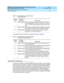 Page 79DEFINITY ECS and GuestWorks Property Management System
Interface Specifications  555-231-601  Issue 2
December 1999
Feature Codes, Process Codes, and Operations 
67 Check-In/Check-Out 
The process codes for the Check-Out feature are shown in Ta b l e 1 7
Operational Considerations
The switch will maintain a vacant/occupied status for each RSN. The two possible 
states for a room are vacant or occupied. These two switch states will be updated 
by the receipt of the check-in and check-out messages from the...