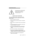 Page 10Important Safety Instructions
Issue 2   July 1997   vii
The exclamation point in an equilateral triangle
is intended to alert the user to the presence of
important operating and maintenance
(servicing) instructions in the literature
accompanying the product.
IMPORTANT SAFETY INSTRUCTIONS
When installing telephone equipment, always follow basic safety
precautions to reduce the risk of fire, electrical shock, and injury to
persons, including:
 nRead and understand all instructions.
 nFollow all warnings...