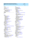 Page 370DEFINITY Enterprise Communication Server Release 8.2
Installation and Test for Single-Carrier Cabinets  555-233-120    Issue 1
April 2000
Index 
IN-2  
Belg ium
country code
,3-20b it rate
setting,A-15
BR851-B ad ap ter,5-62BRI
multipoint cabling distances,5-64
terminating  resistor,5-58test p roc edure,6-5BRI terminating  resistor,5-58
C
C,6-5cab inet
address plugs
,1-26attac hing  to floor,1-38backplane,1-26
cable clamps,2-6d efinition of,4-1earthq uake p rotec tion,1-37
fastening tog ether,1-28hole p...