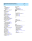 Page 375DEFINITY Enterprise Communication Server Release 8.2
Installation and Test for Single-Carrier Cabinets  555-233-120    Issue 1
April 2000
Index 
IN-7  
telep hone
emerg enc y transfer
,5-36pin designations,5-11telep hone calls
making  test c alls
,6-2making  test c alls for sing le-c ab inet 
system,6-2
telep hone connec tion examp le,5-2telep hones
test p roc edures,6-1
template, mounting,1-37terminal
c onnections,5-1
type,3-17terminating resistor,5-58terminating resistor ad apter,5-59
terminating...