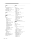 Page 111IN–2    Index
E EE E
E
Electrical requirements 2-4, C-2
Environmental
requirements 2-2, C-1
Expansion cable 2-7, 2-24
Expansion carrier 2-16, 2-23, 2-24
Extension labels 2-31
Extensions, changing 4-3
F FF F
F
Feat/P button 3-2, 6-2
H HH H
H
Handset
about 1-1
alerter 3-4, 3-7, 3-11
buttons 3-2, 3-3
controls 3-2
cradle 2-35, 3-19
display 3-2, 3-4, 3-5, 3-12,
3-15
HANDSET LED 2-35, 3-19,
3-20, 5-13, 5-14
illustration 1-4, 3-2
inserting/removing battery
pack 2-29
inserting/removing from
cradle 2-35
label...