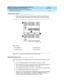 Page 124DEFINITY Enterprise Communications Server Release 8.2
Upgrades and Additions for R8r  555-233-115  Issue 1
April 2000
Upgrading R5si/R6si to R8r EPN and Adding Memory 
3-52 Release 5/6si to Release 8r 
3
Install Cable Clamps
1. Behind  the c ab inets, using  sc rews p rovid ed , install 2 c ab le c lamp s on 
eac h g round  p late. See Figure 3-19
. These clamps hold the port cables.
Figure 3-19. Location of Ground Plate and Cable Clamps
Retranslate Port Circuits
If p ort c irc uit p ac ks in the Release...