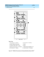 Page 172DEFINITY Enterprise Communications Server Release 8.2
Upgrades and Additions for R8r  555-233-115  Issue 1
April 2000
Multicarrier G2 Universal Module to R8r EPN 
5-24 Standard Reliability 
5
Figure 5-4. TDM/LAN Connections for Standard Reliability Release 8 EPN Figure Notes
1.Port Carrier (“ C” Position)
2. ZAHF4 TDM/LAN Terminator
3. TDM/LAN Cab le (WP91716 L6)
4. Mod ule Control Carrier (“ A”  Position)
5. Port Carrier (“ D” Position)6 . Po r t  C a rr i e r  ( “ E”  Po si t io n )
7. Slot 21
8. Slot...