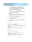 Page 300DEFINITY Enterprise Communications Server Release 8.2
Upgrades and Additions for R8r  555-233-115  Issue 1
April 2000
Adding or Removing Cabinet Hardware 
6-38 Remove an EPN Cabinet from an Existing System 
6
c . In the DS1CONV Board Location
: field, remove the c ab inet, 
c arrier, and  slot that id entifies the physic al loc ation of DS1 
Converter c irc uit p ac k in the first end p oint of the d up lic ate fib er link. 
End p oint-1’s d uplic ate along  with Endp oint-2’s d up lic ate make up  
the...