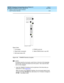 Page 324DEFINITY Enterprise Communications Server Release 8.2
Upgrades and Additions for R8r  555-233-115  Issue 1
April 2000
Adding or Removing Cabinet Hardware 
6-62 Add IP Interface Assembly 
6
Figure 6-26. TN802B IP Interface faceplate
NOTE:
To p rop erly seat the c irc uit p ac k, p ush firmly on the front of the fac ep late 
until the latc h reac hes the b ottom rail of the c arrier. Then c lose the latc h 
until it is fully eng ag ed .
1. Insert the TN802B IP Interfac e into the rig htmost of the three...