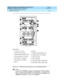 Page 399DEFINITY Enterprise Communications Server Release 8.2
Upgrades and Additions for R8r  555-233-115  Issue 1
April 2000
Adding or Removing Cabinet Hardware 
6-137 Add MCC Port Carriers 
6
Figure 6-53. TDM/LAN Bus Connections for Critical-Reliability PPN
NOTE:
On p ort c arrier J58890BB-1, c onnec t the TDM c ab le or TDM terminator to 
slot 02. On p ort c arriers J58890BB-2 and  J58890BB-3, c onnec t the TMD 
c ab les or TDM terminator to slot 01. If the p ort c arrier has J58890BB-1 and  
J58890BB-2 stenc...