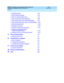 Page 5DEFINITY Enterprise Communications Server Release 8.2
Upgrades and Additions for R8r  555-233-115  Issue 1
April 2000
Contents 
v  
nAdd DCS Interface6-42
nAdd IP Interface Assembly6-45
nAdd TTC Japanese 2Mbit Trunks6-79
nAdd a Control Carrier (Add Duplication)6-80
nAdd a Switch Node Carrier (Standard Reliability)6-94
nAdd a Switch Node Carrier (High or Critical Reliability)6-108
nAdd Center Stage Switch6-123
nAdd MCC Port Carriers6-128
nDEFINITY AUDIX Power Procedures6-141
nInstalling an Integrated...