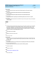 Page 491DEFINITY Enterprise Communications Server Release 8.2
Upgrades and Additions for R8r  555-233-115  Issue 1
April 2000
Glossary and Abbreviations 
GL-47  
system printer
An op tional p rinter that may be used to print scheduled  rep orts via the report sc hed uler.
system report
A rep ort that p rovid es historic al traffic  information for internally measured splits.
system-status report
A rep ort that p rovid es real-time status information for internally measured  sp lits.
system manager
A person resp...