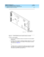 Page 111DEFINITY ECS Release 8.2
Upgrades and Additions for R8.2si  555-233-122  Issue 1
April 2000
Upgrading R5si/R6si/R6 SR EPN to R8si/R8 SR EPN 
4-13 Upgrade the Software and Hardware 
4
Figure 4-1. TN794/TN2400 Network Controller Interface Assembly
For high or critical reliability:
3. Insert the TN792 Duplication Interface circuit packs into the slots labeled 
DUPN INTFC.
4. If the R8si carrier is located in a Multicarrier Cabinet, attach the 14-in. fiber 
optic cable to the faceplates of the installed...