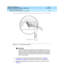 Page 150DEFINITY ECS Release 8.2
Upgrades and Additions for R8.2si  555-233-122  Issue 1
April 2000
Adding or Removing Hardware 
6-16 Installing Fiber Optic Cable Pass-Thru Kit (SCC) 
6
Figure 6-10. Cable Disconnect Label
!CAUTION:
Avoid bending fiber optic cables to a radius smaller than 1.5 inches 
(3.8 cm), to prevent mechanical stress on the cables. Plan the use of 
cable ties to avoid crimping the cable or creating a fixed stress point 
where, at a later time, movement of the cable causes it to exceed the...