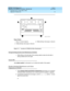 Page 35DEFINITY ECS Release 8.2
Upgrades and Additions for R8.2si  555-233-122  Issue 1
April 2000
Upgrading G3vs (w/Intel 386) to R8si 
1-9 Upgrade to Release 8si 
1
Figure 1-1. Location of TDM/LAN Bus Terminators
Swing Existing System into Maintenance Position
1. While lifting on the left side of the existing cabinet, allow the left side to 
swing outward and to the right.
Check SPE
Ty p e  status system 1 and press En te r to check the health of the system. 
Disable Scheduled Maintenance and Alarm...