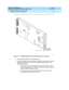 Page 90DEFINITY ECS Release 8.2
Upgrades and Additions for R8.2si  555-233-122  Issue 1
April 2000
Upgrading G3s/si (w/Intel 386) to R8si 
3-12 Upgrade the Software and Hardware 
3
Figure 3-1. TN794/TN2400 Network Controller Interface Assembly
3. Install apparatus blanks in any vacated slots.
4. Check the software load number on the TN790B Processor label. Insert the 
appropriate flashcard into the TN794/TN2400 assembly based on the 
following parameters:
nIf the load number is the Release 8 load number, insert...