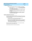 Page 192DEFINITY AUDIX System Digital Networking  585-300-534  Issue 2
May 1999
Ongoing Administration 
10-22 Ongoing Subscriber Administration 
10
7. When the remote up d ates p roc ed ure has c omp leted , d o the following :
a. With the c ursor at enter command:
, enter list remote extensions 
and  p ress  . Chec k to see that the remote sub sc rib ers are on 
the loc al DEFINITY AUDIX system.
b. Enter list measurements feature day
 and press  
to d isp lay 
the Feature Daily Traffic  sc reen. Verify the new...