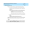 Page 199DEFINITY AUDIX System Digital Networking  585-300-534  Issue 2
May 1999
Ongoing Administration 
10-29 Ongoing Subscriber Administration 
10
8. Press   to ed it the rec ord ing , or p ress  
to approve the rec ording.
nIf you p ress   to stop  rec ord ing , you hear the following  p romp t:
To ap prove, p ress  . To rec ord  from here, press  . To p lay b ac k, 
p ress 
 . 
Before you app rove the rec ord ing , you have the following  op tions:
— Press     to listen to the remote sub sc rib er name 
rec...