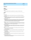 Page 219DEFINITY AUDIX System Digital Networking  585-300-534  Issue 2
May 1999
GL-1
Glossary 
 
GL
Glossary
NUMERIC
10BaseT
A network baseband medium using twisted pair wire, operating at 10 Mbits per second.
A
Activity Menu
The list of main op tions voic ed to subsc rib ers when they acc ess the DEFINITY AUDIX System.
Administration
The p roc ess of setting up a system (such as a switc h or a voice mail system) so that it will func tion 
as desired . Op tions and  defaults are normally set up  (translated ) b...
