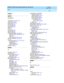 Page 229Index 
IN-1  
DEFINITY AUDIX System Digital Networking  585-300-534   Issue 2
May 1999
IN
Index
Numerics
103A wall jack,4-5, 8-2, 8-4
19,200 b p s,1-8, 4-12/4 wire line c ord,8-22296 mod em,4-6
4410 terminal,9-74415 terminal,9-74425 terminal,9-7
4ESS,5-3513,9-75410 terminal,9-7
5420 terminal,9-75425 terminal,9-756 Kb p s networking,1-8, 2-4, 5-1
DEFINITY AUDIX req uirements,5-4dynamic,5-4static,5-3
switc h req uirements,5-5, 5-664 Kb p s networking,1-8, 2-4, 3-1715,9-7
7400A data module,2-4, 4-4, 4-5,...