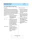 Page 171Leave Word Calling (CL Mode Only) 
151  
DEFINITY AUDIX System Release 4.0
Feature Descriptions  585-300-206 Issue 5
May 1999
DescriptionPoints to Remember
Administration Screens
Leave Word  Calling  (LWC) is a switc h feature that allows 
p eop le within a c omp any to leave a p rerec orded  messag e 
(requesting  that their c all b e returned ) b y p ressing  a b utton 
on their voic e terminal. If the c aller d oes not have a LWC but-
ton, the c aller c an dial the LWC d ial ac c ess c od e followed...