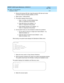 Page 163DEFINITY AUDIX System Maintenance  585-300-121  Issue 1
May 1999
Utilities, On-Site Diagnosis 
10-5 Standalone Utilities 
10
3. Remove the b ac kup  MO d isk. Insert the g eneric  MO d isk and  invoke 
c ommand  mode b y pressing      twic e. 
4. Select option 7 (Manual Boot).
5. The system d isp lays three p romp ts. 
1. Enter 1 for Disk, 2 for MO (Default= Disk).
Enter 2 in resp onse to this p romp t.
2. Enter MO Devic e (0-6) (Default =  0).
Enter 2 in resp onse to this p romp t.
3. Enter Partition...