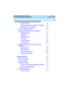 Page 8 
viii  
Call Center Little Instruction Book
for basic administration  
585-210-935  Issue 1
December 1999
Observing VDNs58
Observing remotely or by Feature Access Code59
Deactivating service observing59
nService observing indicators60
nThings to consider when service observing61
Bridged observers61
Ineligibility61
Multiple observers61
Trunk calls62
Conferenced calls62
Transferred calls63
nSecurity precautions to consider with service 
observing64
General security64
VDN-call security64
Vector-initiated...