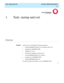 Page 13  Task: startup and exit  CentreVu CMS Administration
1-1
1 Task: startup and exit
............................................................................................................................................................................................................................................................Overview
PurposeIn this task you will find the following procedures:
• Starting 
CentreVu® Supervisor on Windows 98 or NT
• Logging into 
CentreVu CMS
• Adding new servers
•...