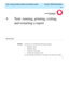 Page 125  Task: running, printing, exiting, and restarting a report  CentreVu CMS Administration
4-1
4 Task: running, printing, exiting, 
and restarting a report
............................................................................................................................................................................................................................................................Overview
PurposeIn this task you will find the following procedures:
• Running a report
• Printing a...