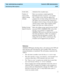 Page 221  Task: administering exceptions  CentreVu CMS Administration
Administering VDN exceptions8-25
Reference
CentreVu CMS begins checking when a call connects to the VDN and 
ends when the call is disconnected, sent to another VDN, sent to an 
external destination, or transferred. The call remains connected to the 
VDN if:
• The call routes to another vector (by the 
JRWRYHFWRU step).
• The call is sent (by a 
URXWHWR or DGMXQFWURXWLQJ step) to an 
extension (other than a VDN) internal to the local...