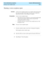 Page 243  Task: administering exceptions  CentreVu CMS Administration
Running a vector exceptions report8-47
............................................................................................................................................................................................................................................................Running a vector exceptions report
OverviewUse the vector exceptions report to see exceptions made in the past for 
the vectors you select for the report....