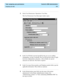 Page 256  Task: assigning user permissions  CentreVu CMS Administration
Assigning user data9-4
...........................................................................................................................................................................
3Select User Permissions | Operations | User Data.
The User Permissions User Data input window opens....