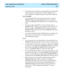 Page 258  Task: assigning user permissions  CentreVu CMS Administration
Assigning user data9-6
• Do not allow users to share the same login ID because this quickly 
consumes Solaris system resources. This also applies to one 
person logging in at multiple terminals using the same login ID. 
User messages
• If a users login ACD is removed and the user tries to log into 
CentreVu CMS, an acknowledgement tells the user either to 
contact the 
CentreVu CMS administrator or to change the login 
ACD. 
• If you try to...