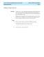 Page 316  Task: viewing and changing system setup values  CentreVu CMS Administration
Setting storage intervals10-36
............................................................................................................................................................................................................................................................Setting storage intervals
OverviewYou can set a 15-, 30-, or 60-minute storage interval for ACD data. This 
allows you to choose the storage...