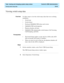 Page 322  Task: viewing and changing system setup values  CentreVu CMS Administration
Viewing switch setup data10-42
............................................................................................................................................................................................................................................................Viewing switch setup data
OverviewUse these steps to view the switch setup values that were set during 
installation:
• Switch type 
• Switch...