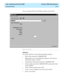 Page 329  Task: maintaining CentreVu® CMS  CentreVu CMS Administration
Viewing ACD status11-5
If your switch has EAS, the ACD Status window looks like this:
END OF STEPS...........................................................................................................................................................................
Reference 
For actions with EAS, note the following field descriptions:
• Skills: skills measured by 
CentreVu CMS
• Skill members in use: agent/skill pairs logged in at the...