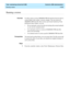 Page 350  Task: maintaining CentreVu® CMS  CentreVu CMS Administration
Running a restore11-26
............................................................................................................................................................................................................................................................Running a restore
OverviewUse these steps to restore CentreVu CMS data that has been lost due to 
system failure, disk crashes, or power outages. You can restore all...