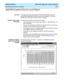 Page 384  Historical Reports CentreVu®  Supervisor Version 8 Reports
Split/Skill Graphical Service Level Report4-76
.........................................................................................................................................................................................................................................................Split/Skill Graphical Service Level Report
OverviewThis report shows the percentage of ACD calls answered within the 
predefined acceptable service...