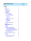 Page 3INTUITY CONVERSANT System Version 6.0
Application Design Guidelines  
585-310-670  
Issue 1.0
December 1996
Contents 
Page iii  
Contents
Contents iii
About This Book ix
nPurposeix
nIntended Audiencesix
nRelease Historyix
nTrademarksx
nHow to Use This Bookxi
To Locate Specific Topicsxi
nConventions Used in This Bookxi
Key Pressesxi
Screen Displaysxi
Typographyxii
Safety and Security Alert Labelsxii
nRelated Resourcesxiii
Documentationxiii
Trainingxiv
nHow to Comment on This Bookxiv
nDisclaimerxv
1...